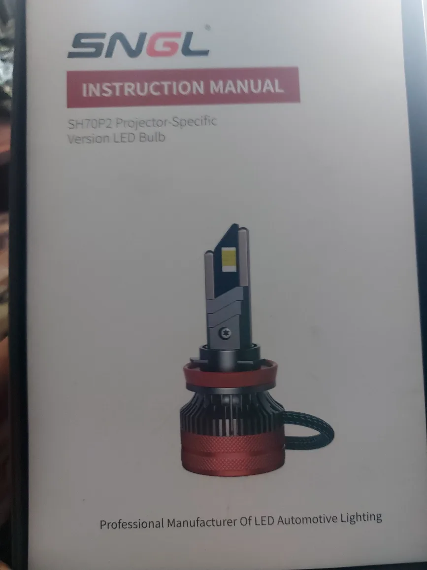 SNGL H7 LED Headlight Bulbs 2 pack - New image indicator(8)