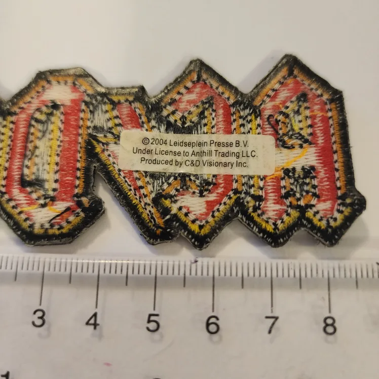 AC/DC Embroidered Patch image indicator(2)