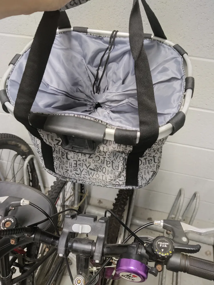 Purple Bicycle with all assessories image indicator(9)