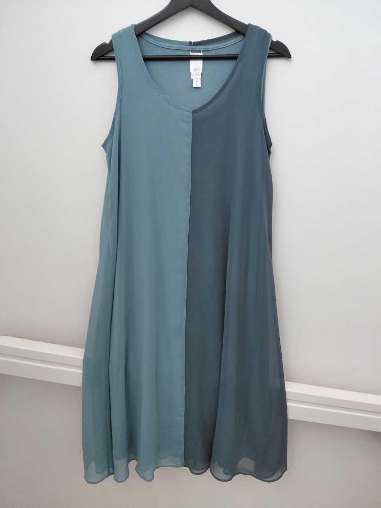 Wynne Layers Two-tone Dress