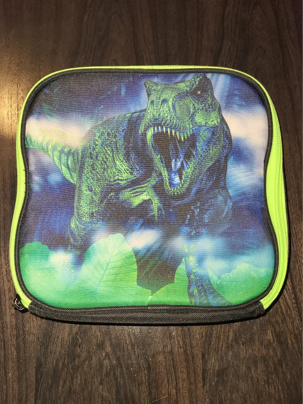 Dinosaur Print Lunch Box - Kids thumbnail