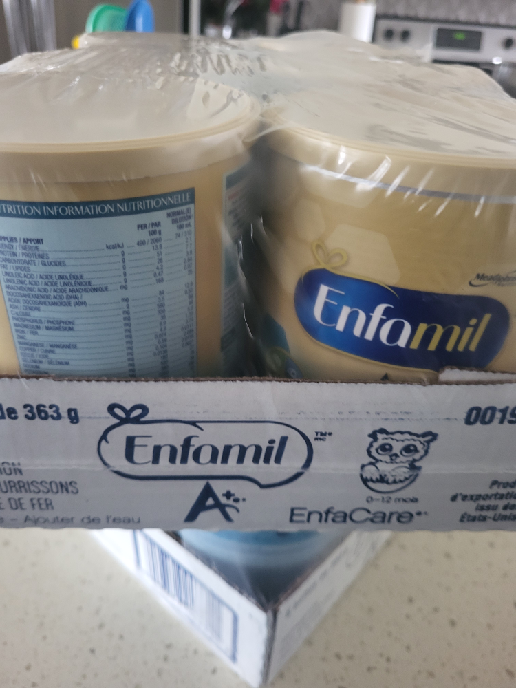 Enfamil A+ EnfaCare Infant Formula, 363g