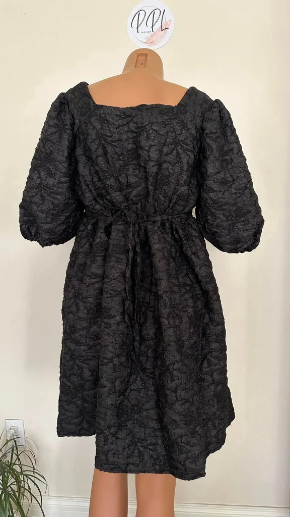 PPL Fashion Black Babydoll Dress image indicator(3)