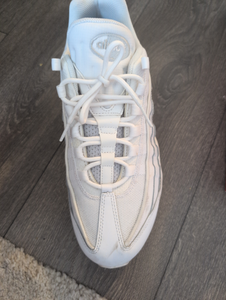 Nike Air Max 95 Triple White US 11 - photo 3