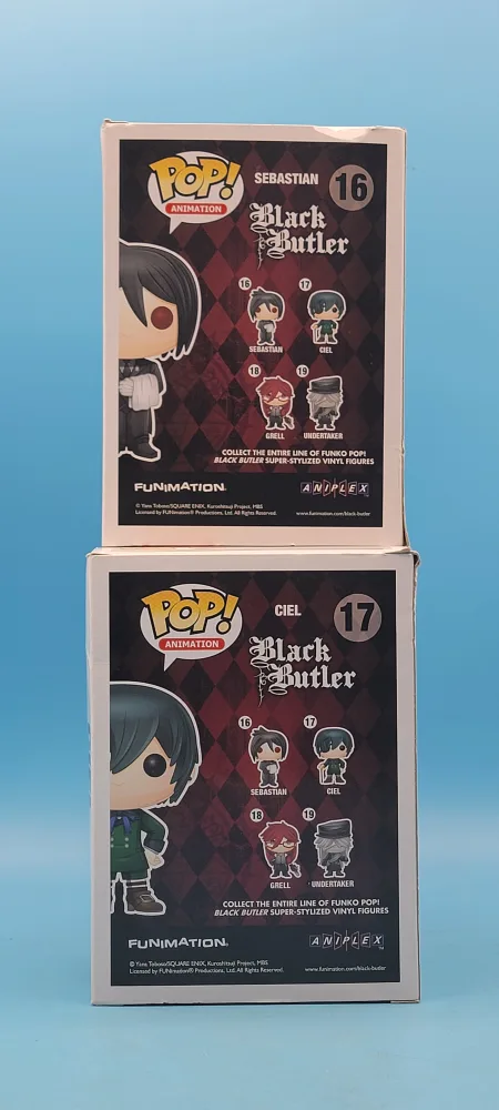 🥳NEW🤩 Funko Pop BLACK BUTLER Figures Vaulted (discontinued) image indicator(2)