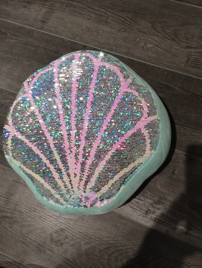 Shell Sequin Pillow thumbnail