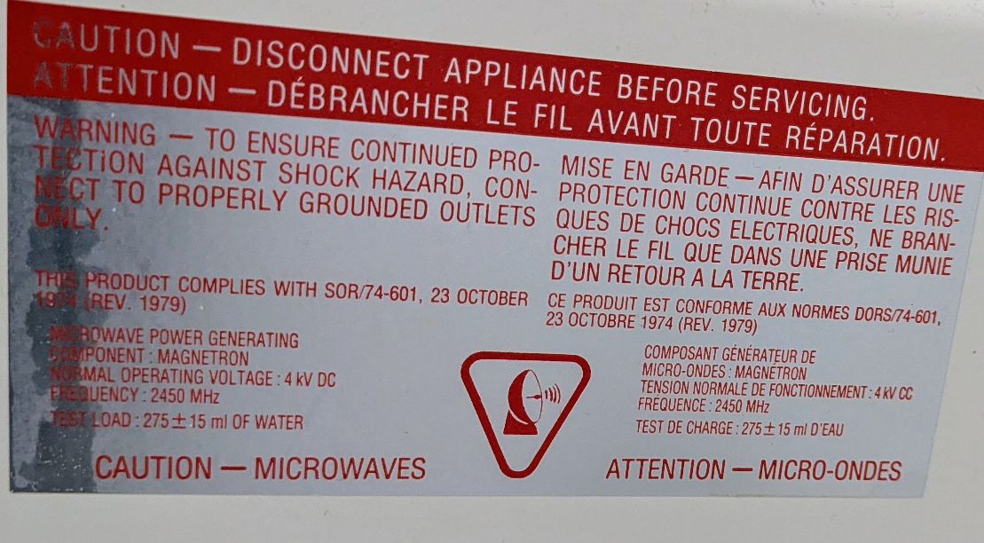 Panasonic Microwave Oven - photo 2
