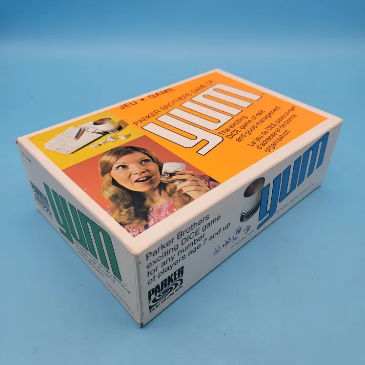 🥳VGC🤩 Vintage Parker Brothers YUM Dice Game *Complete* thumbnail
