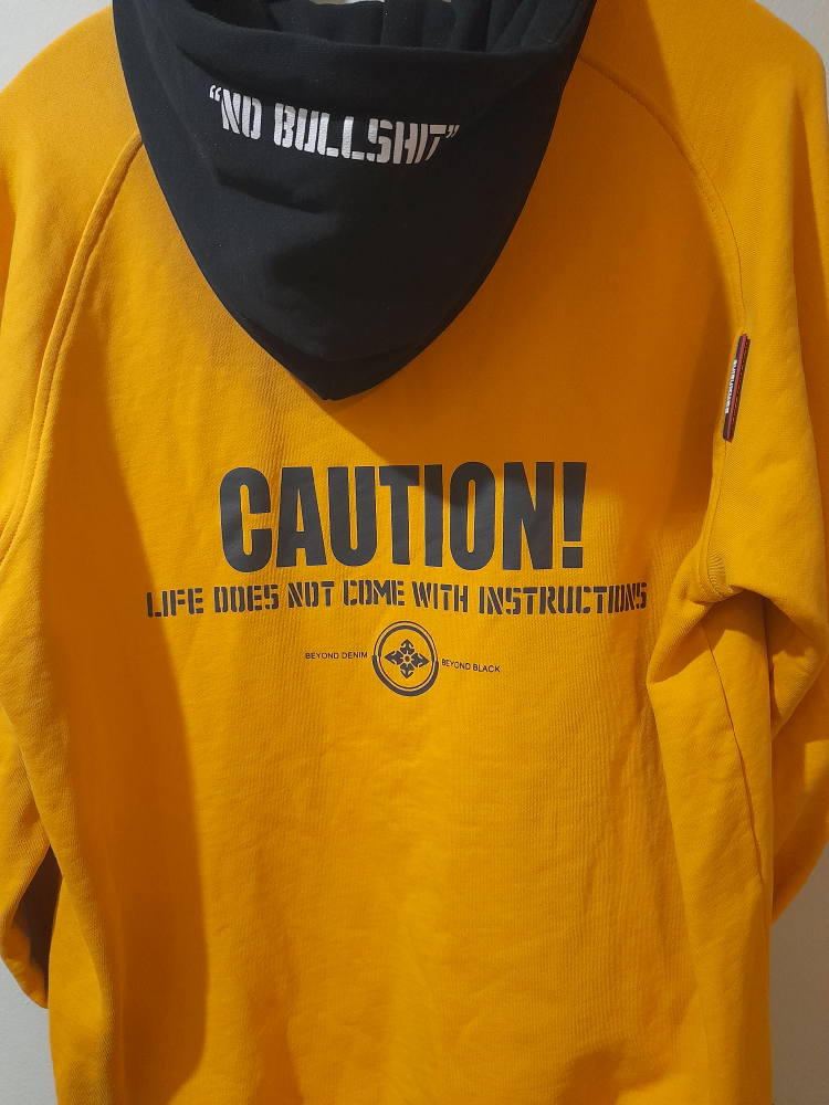 EVISU Kuro Yellow Hoodie - photo 5