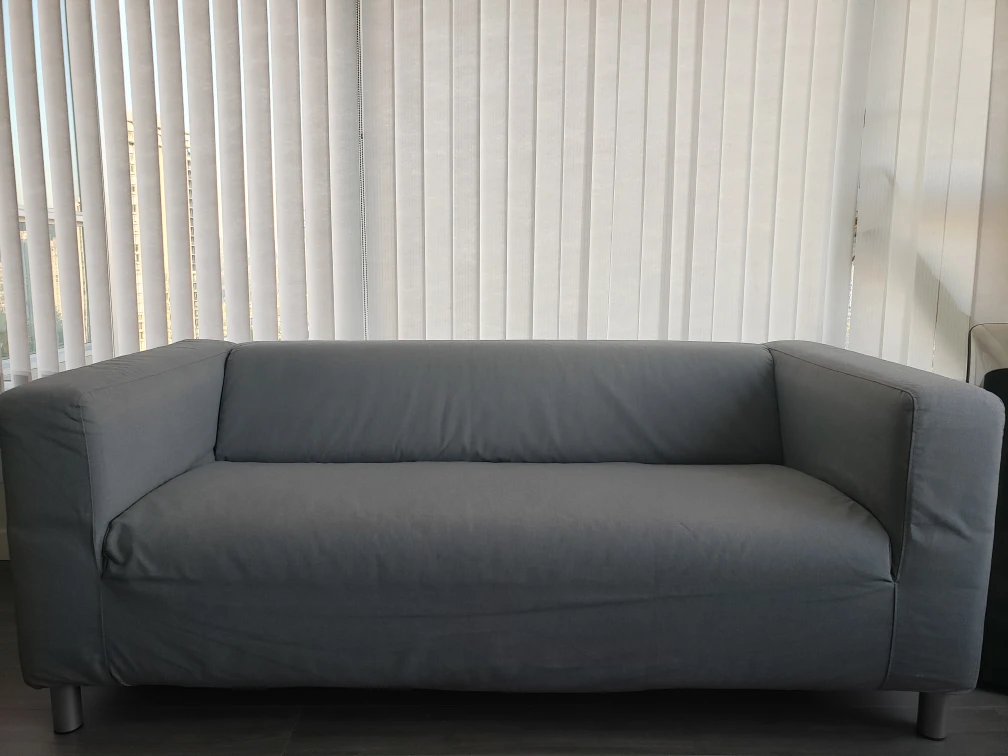 IKEA KLIPPAN Loveseat Sofa - Grey