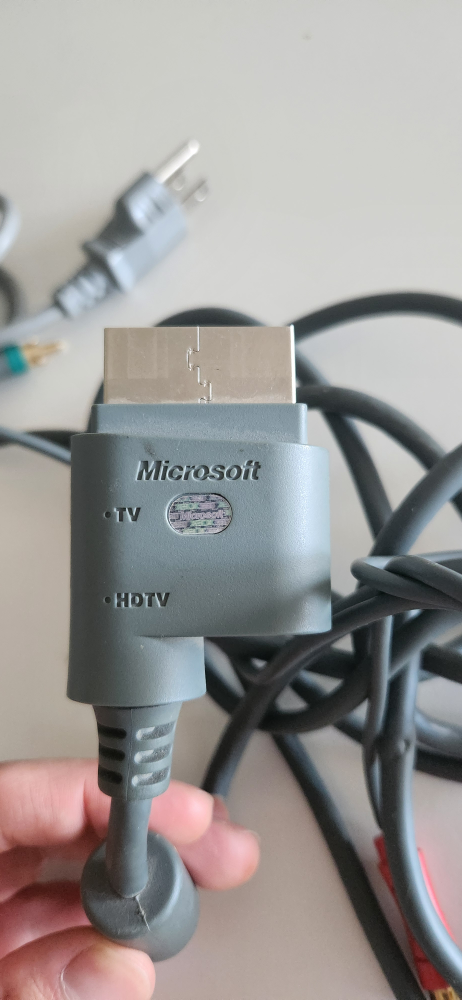 Xbox 360 Power Supply and AV Cable - photo 4