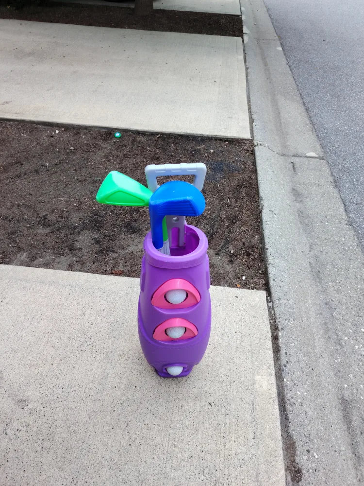 Kids Golf Set - Purple thumbnail