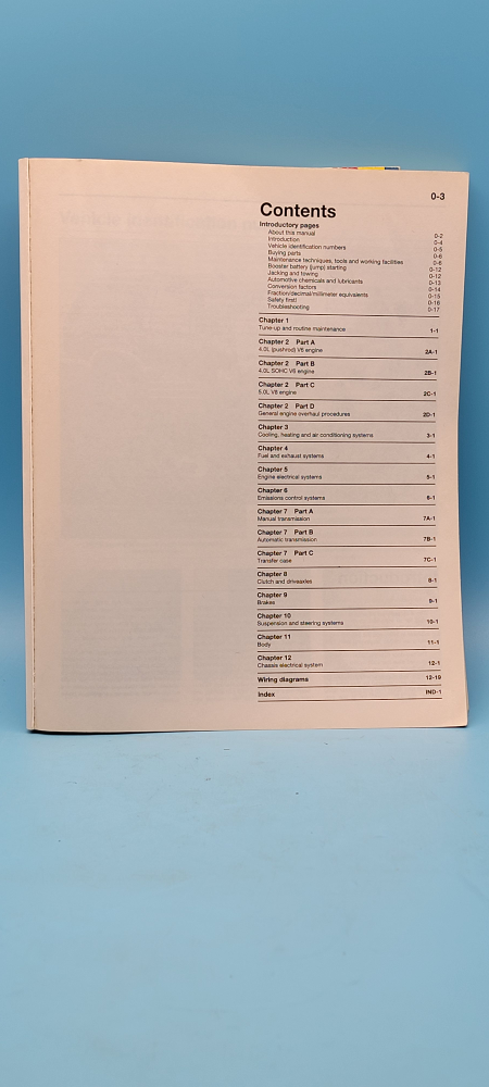 Haynes Repair Manual Ford Explorer 1991-2001 - photo 2