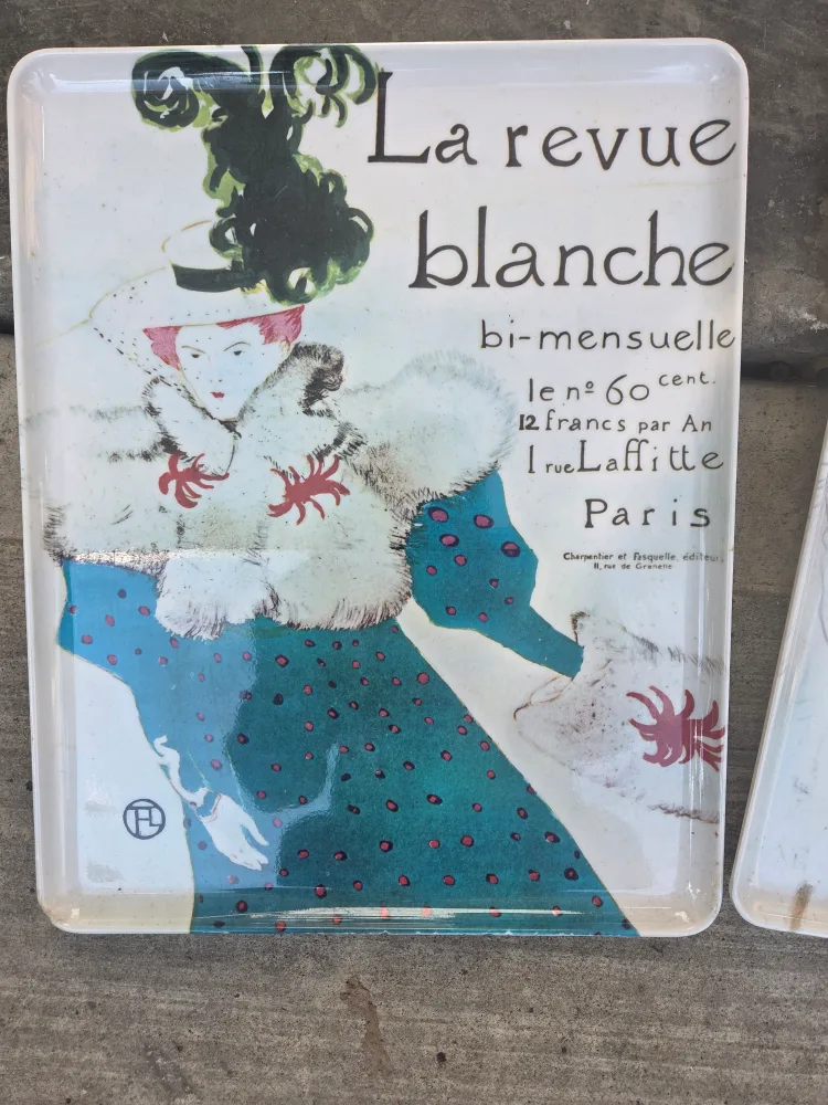 Vintage Elles par F.L. Tray thumbnail