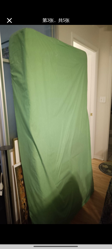 IKEA Haugesund Twin Mattress & Ullvide Fitted Sheet - photo 3