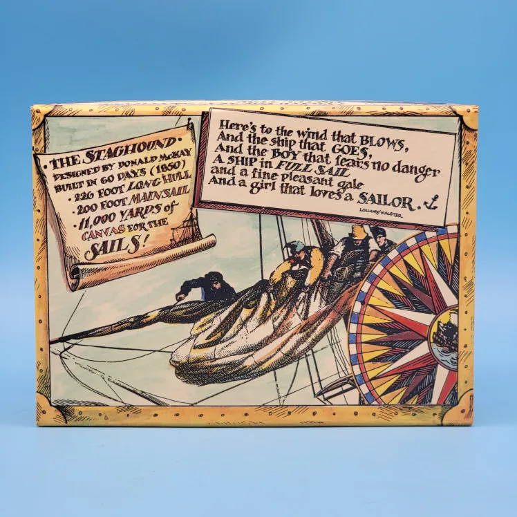 🥳VGC🤩 The CLIPPER SHIP in a Box # 27 Stag Hound image indicator(10)