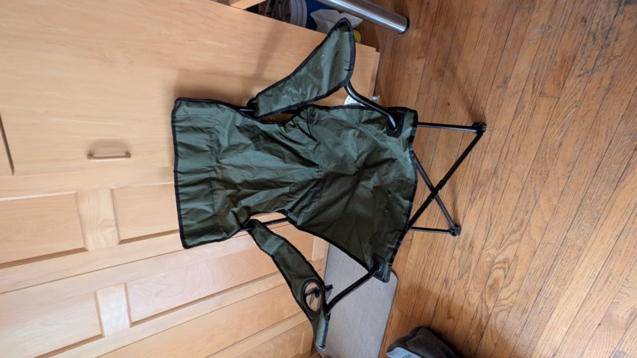 Folding Camping Chair - Green
