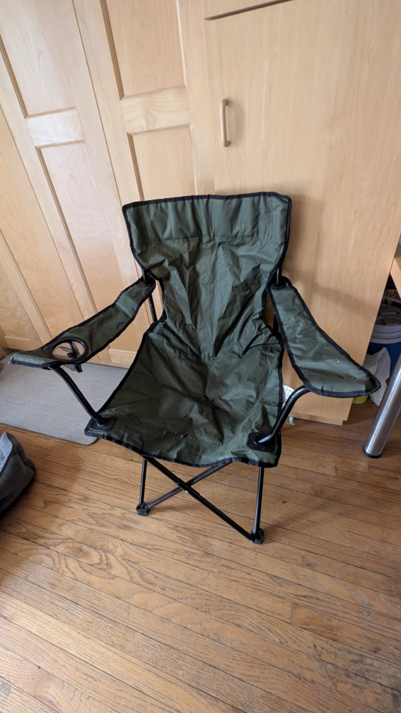 Folding Camping Chair - Green - photo 3