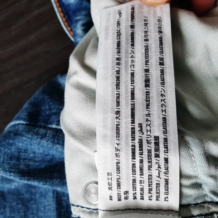 Abercrombie & Fitch Athletic Slim Jeans 34x32 image indicator(4)