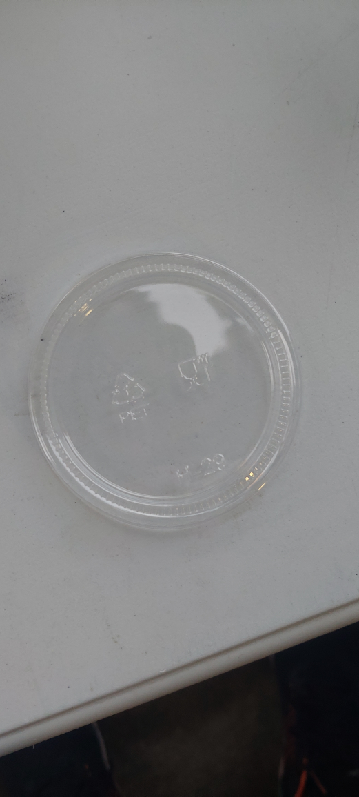 Plastic Cup Lids - Clear