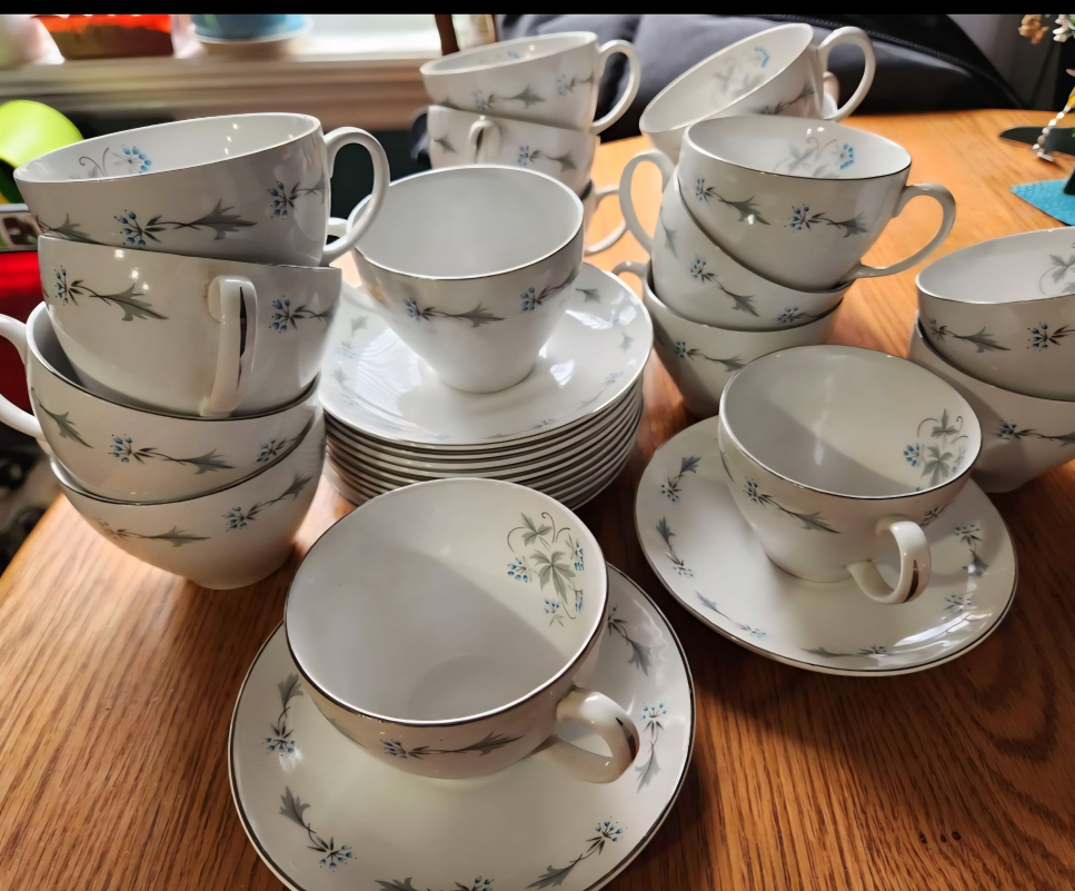 Antique Johnsons Brothers 99 Pieces China Dinnerware - photo 4