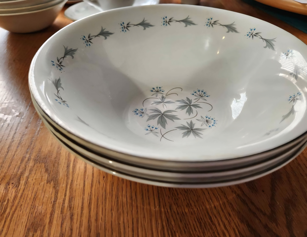 Antique Johnsons Brothers 99 Pieces China Dinnerware - photo 5