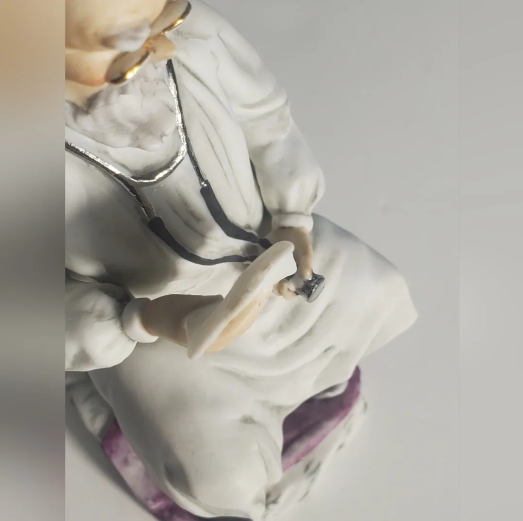 Vintage Andrea by Sadek Porcelain Doctor Figurine Marked 6630 image indicator(9)