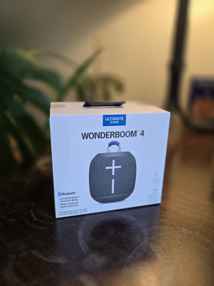 New Ultimate Ears Wonderboom 4 Bluetooth Speaker