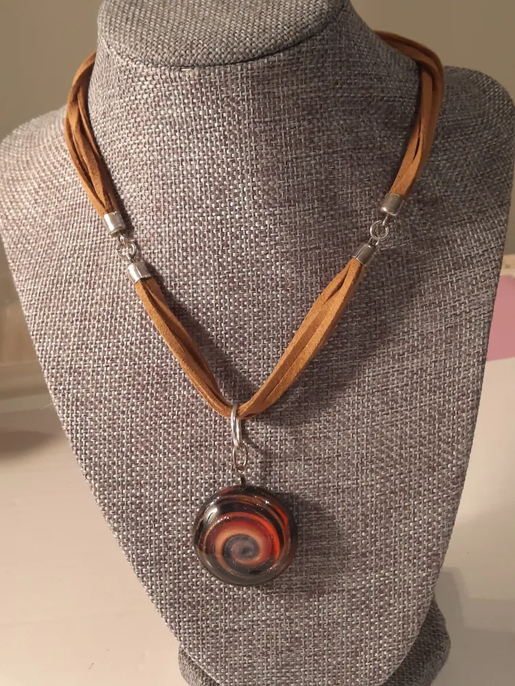 sterling silver  925 murano glass pendant image indicator(9)