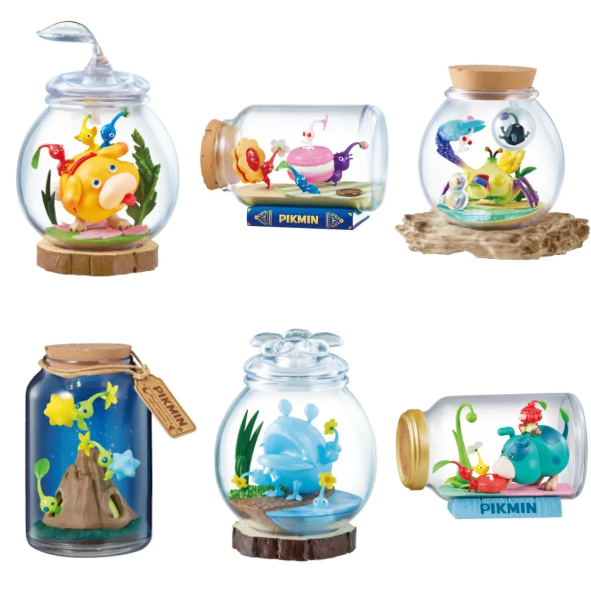 Re-Ment Pikmin Terrarium Collection 2 Complete Set (All 6 Types) thumbnail
