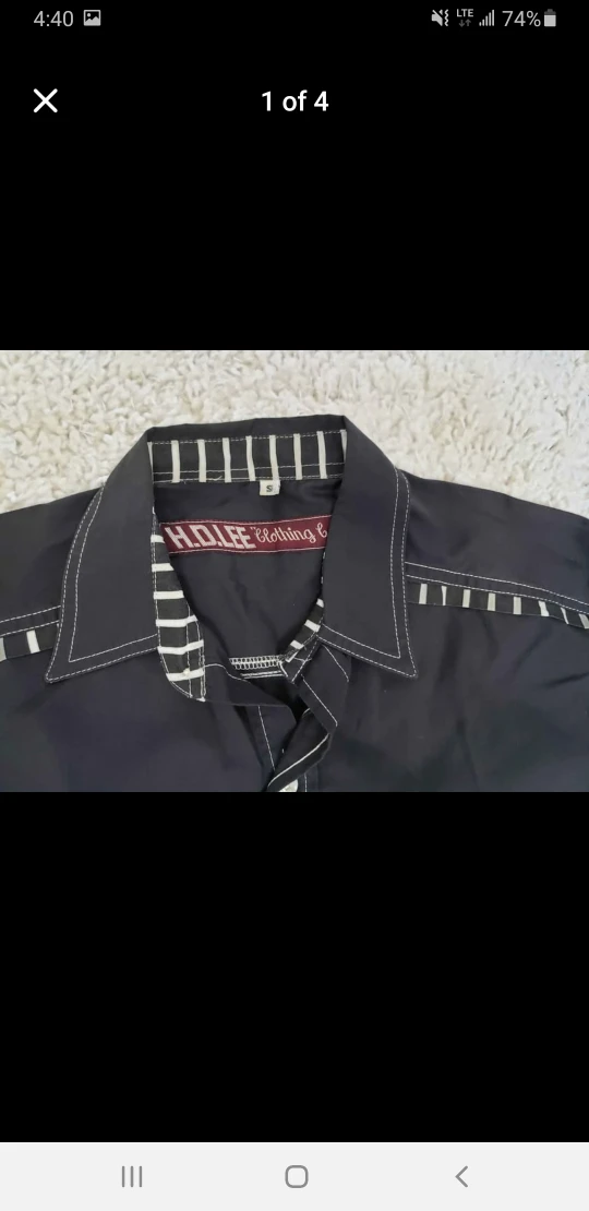 H.D.LEE Clothing & Co. Black Shirt - photo 2