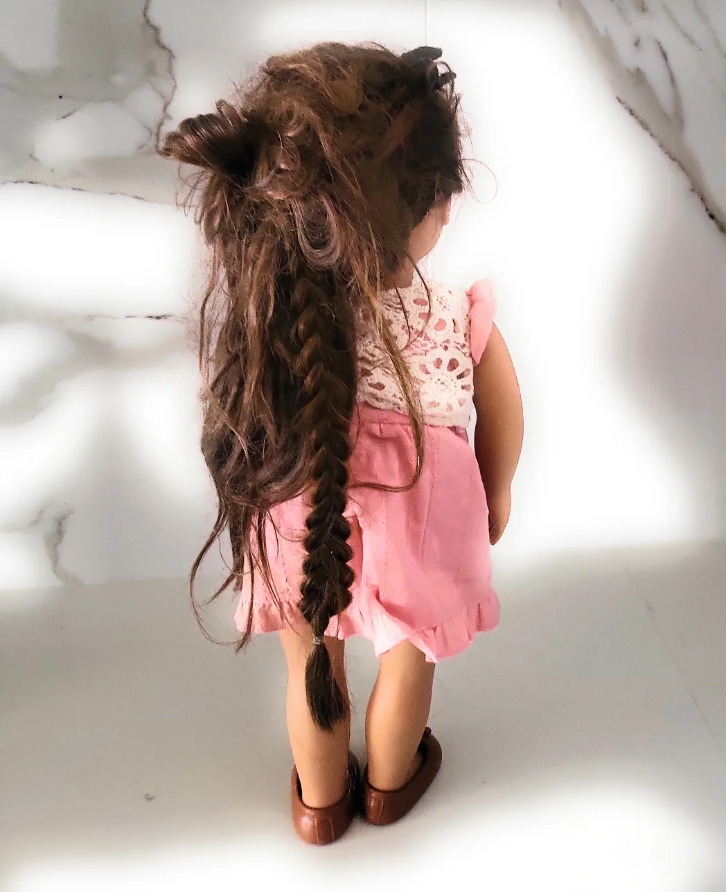 Our Generation Doll with Pink Dress image indicator(6)