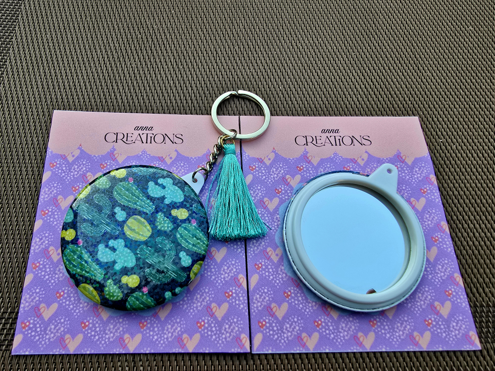 mirror keychain - photo 4