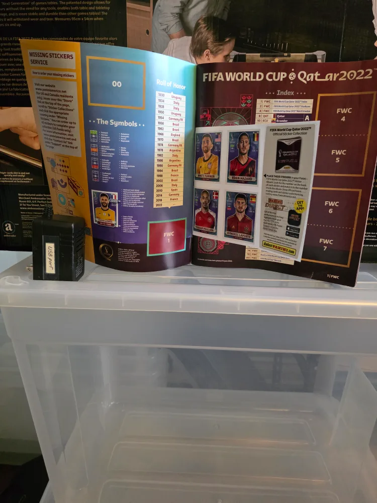 New, Sealed FIFA World Cup 2022 85 cm Foosball Table image indicator(6)