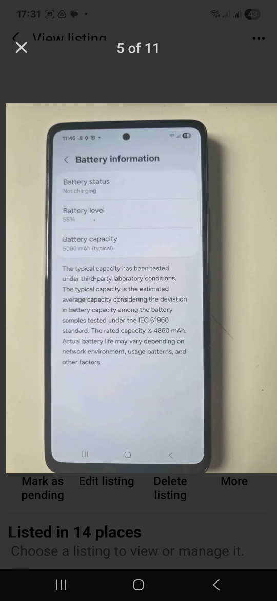 Samsung Phone A53 5G 4 GB RAM 128 GB - photo 4
