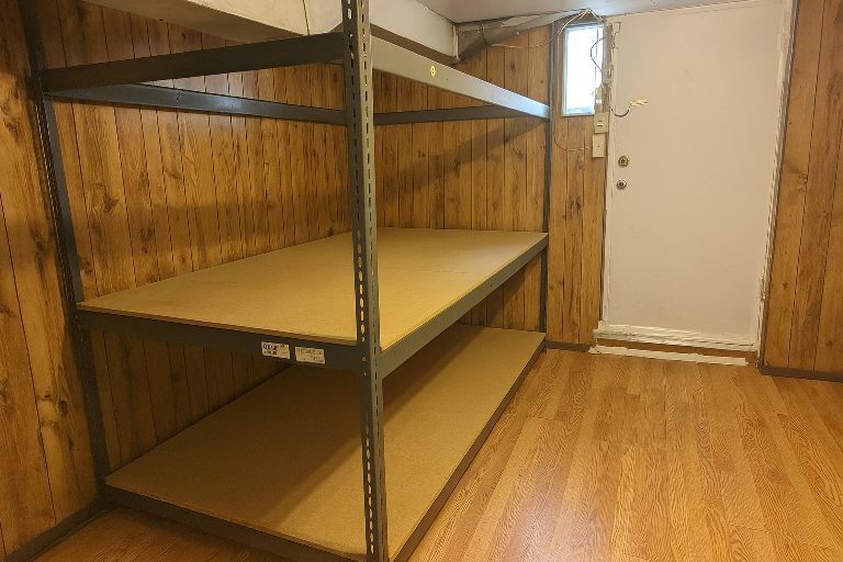 Metal Shelving Unit