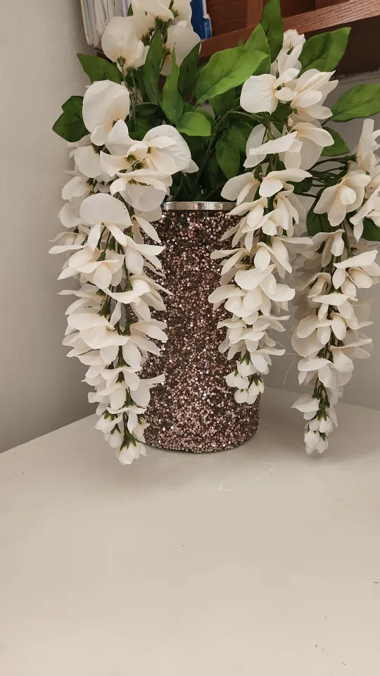 Floral Arrangement in Glitter Vase thumbnail