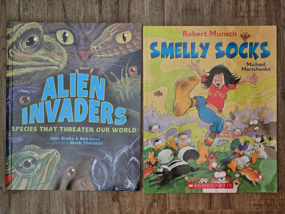 Smelly Socks & Alien Invaders Books