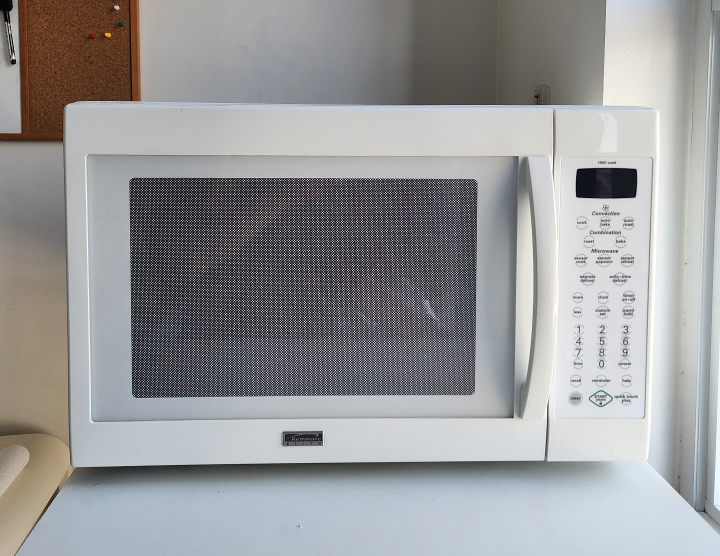 microwave (larger than standard size)