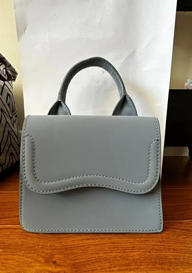 ZARA Blue Mini City Bag image indicator(3)