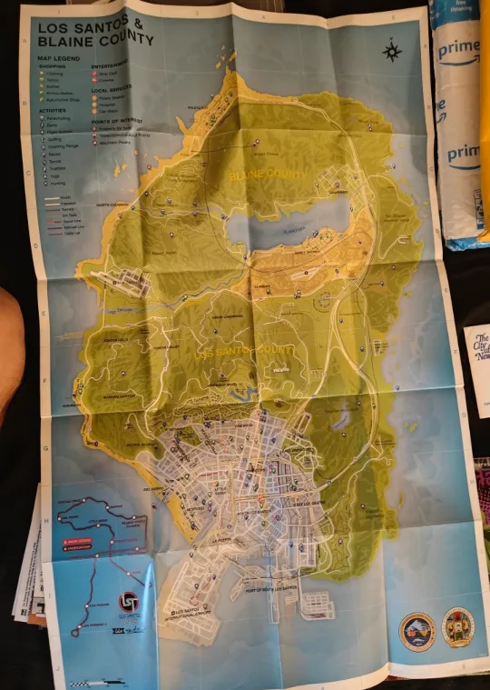 Grand theft Auto 5 video game map image indicator(2)
