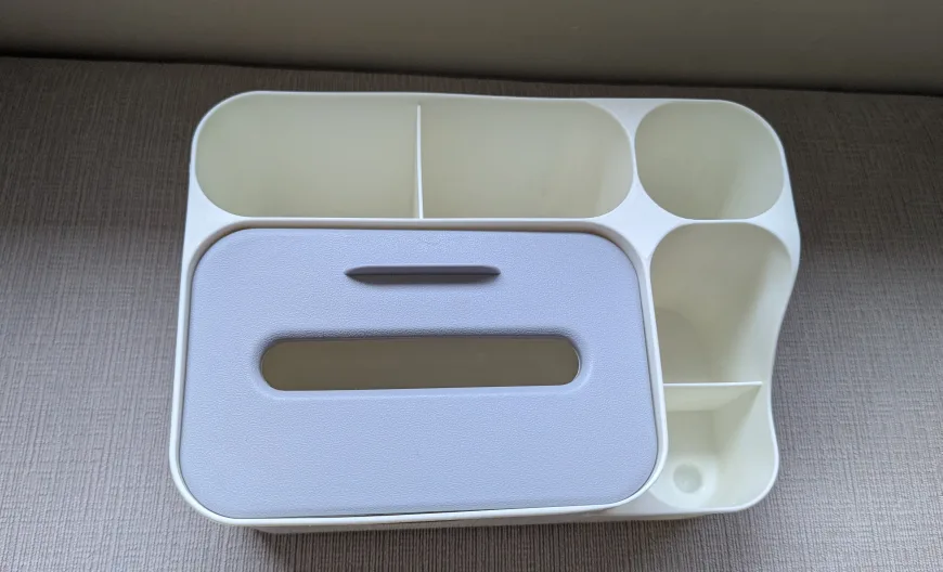 Brand New Tissue Box Cover with Organizer image indicator(4)