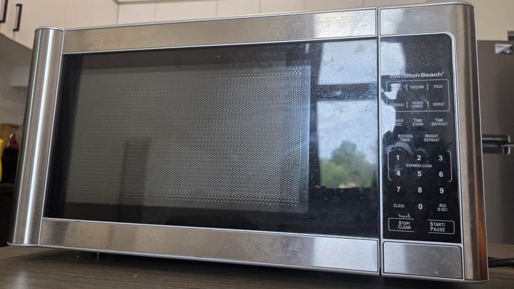 Hamilton Beach Microwave Oven [ 1000W , Stainless Steel ]