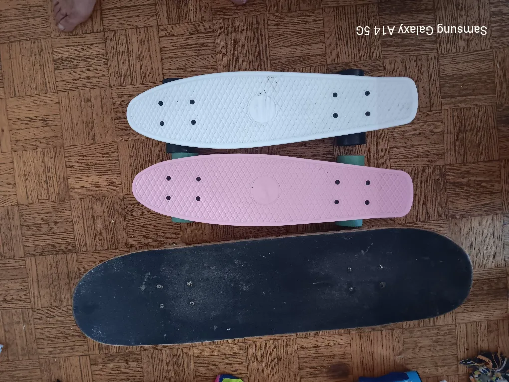 Pink Penny Board Skateboard thumbnail