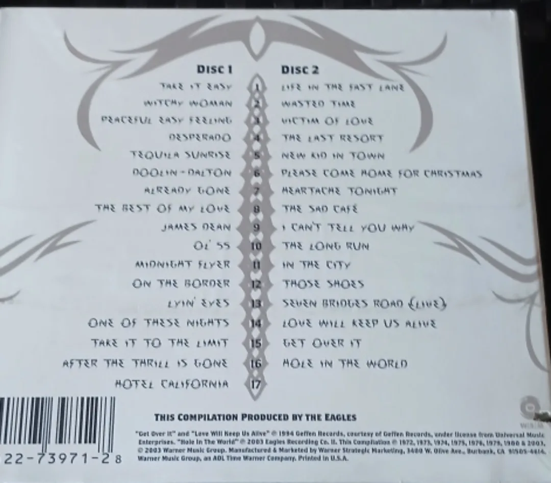 EAGLES FAREWELL TOUR  AND THE VERY BEST CD'S - NEVER OPENED image indicator(5)
