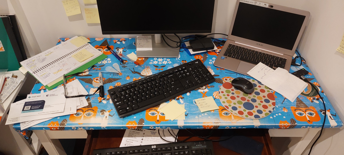PC Table with drawer for keyboard - photo 2