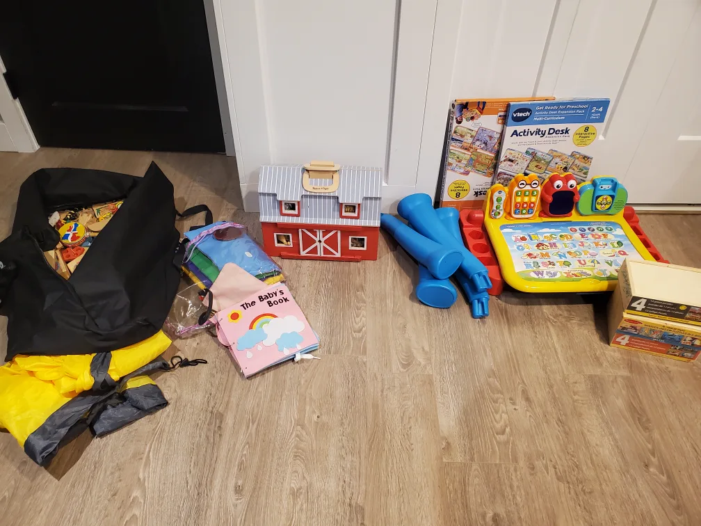 Garage clean out, baby stuff for sale thumbnail