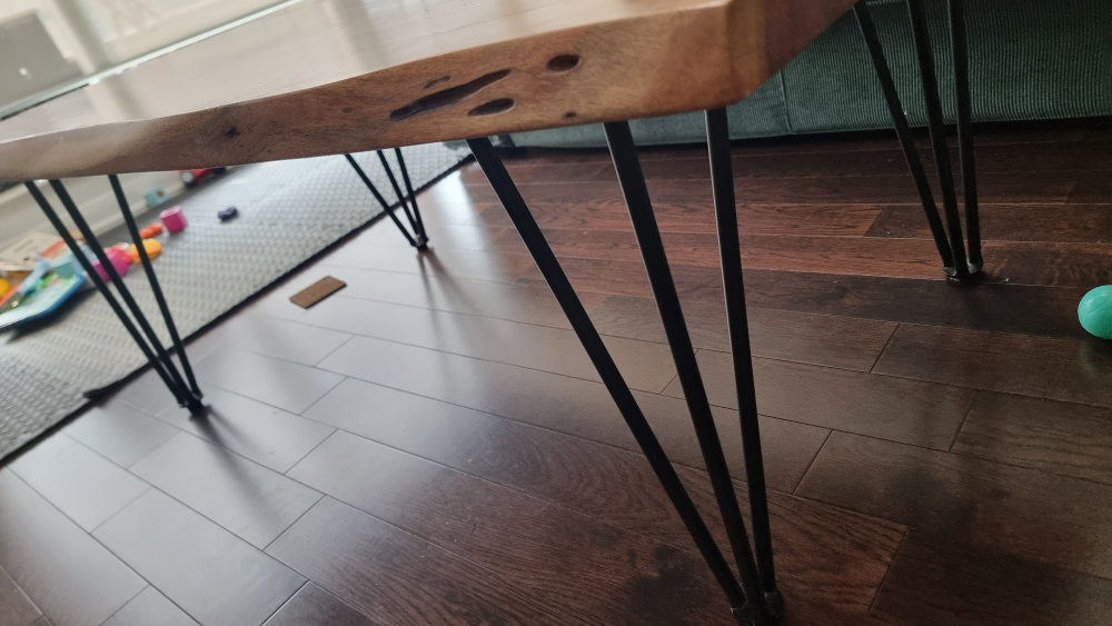Reno Solid Acacia Wood Coffee Table - 120cm - photo 4