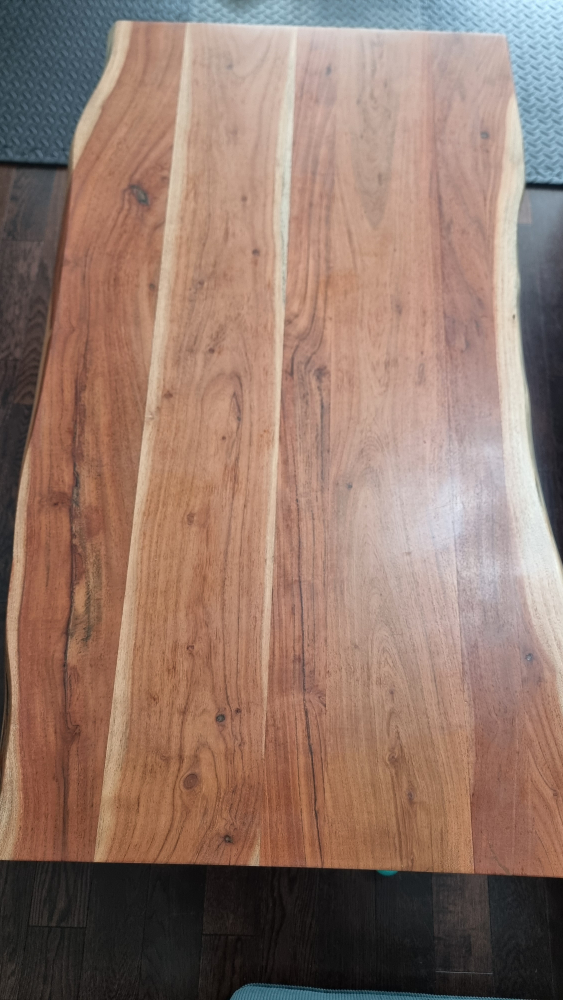 Reno Solid Acacia Wood Coffee Table - 120cm - photo 5