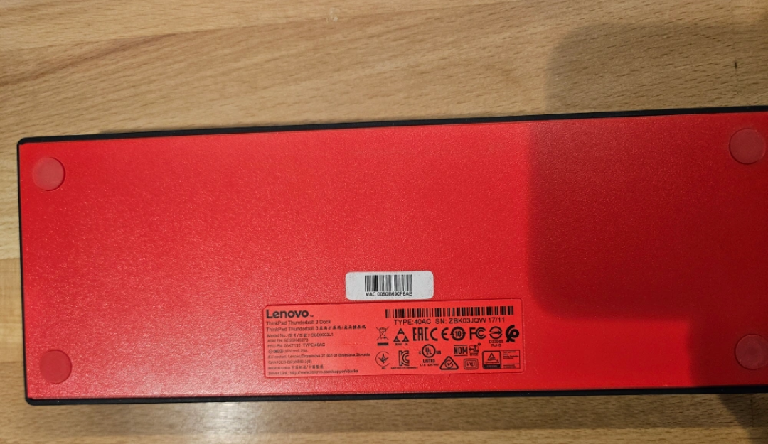 Lenovo ThinkPad Thunderbolt 3 Dock Gen 2 - photo 4